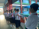 TRƯỜNG TIỂU HỌC NGUYỄN DU THỰC HIỆN TỐT PHONG TRÀO KẾ HOẠCH NHỎ “THU GOM VỎ HỘP SỮA